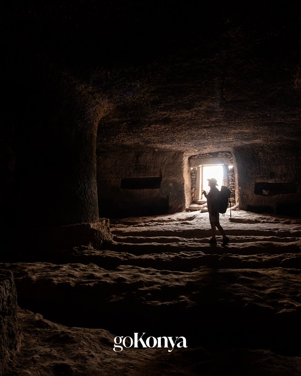 "Taşlara oyulan binlerce yıllık sessizlik — Seydişehir Çavuş Nekropolü."
#GoKonya