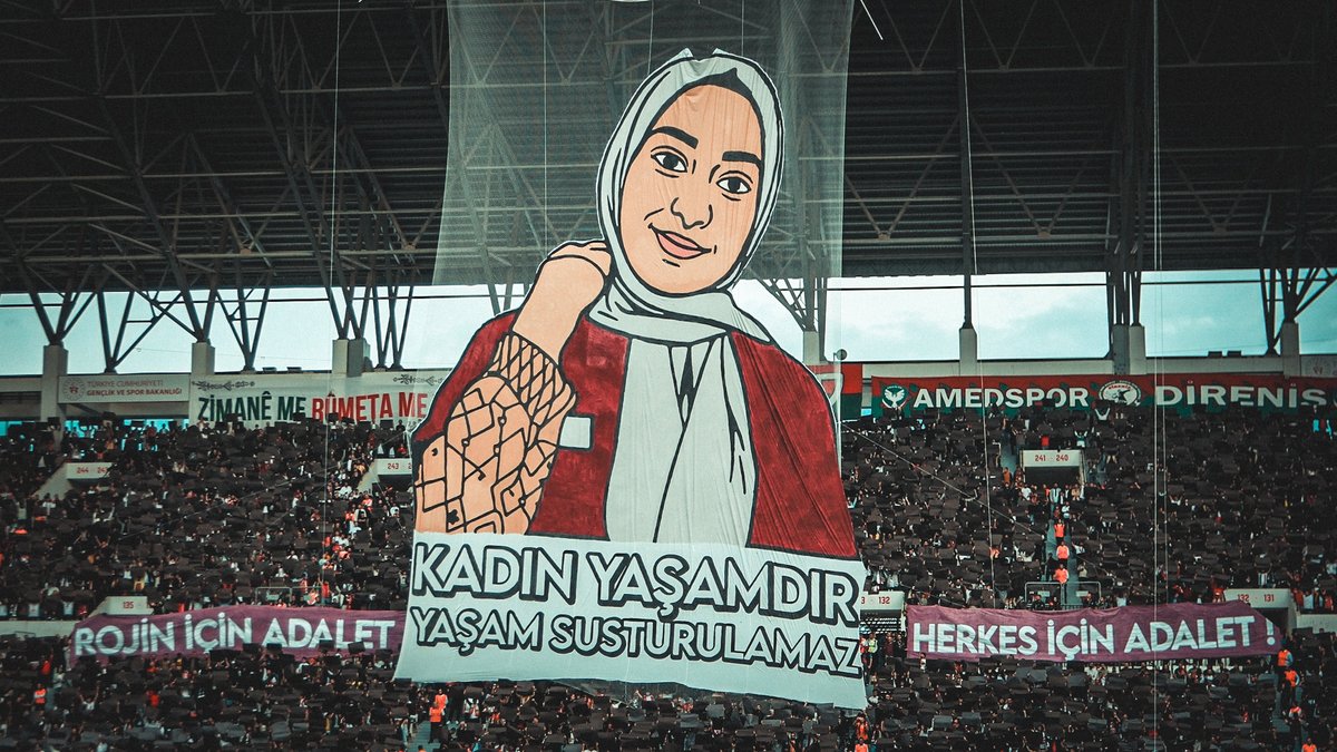 KADIN YAŞAMDIR, YAŞAM SUSTURULAMAZ! 
#RojinİçinAdalet
#MücadeleninTakımı | #AMDvİST