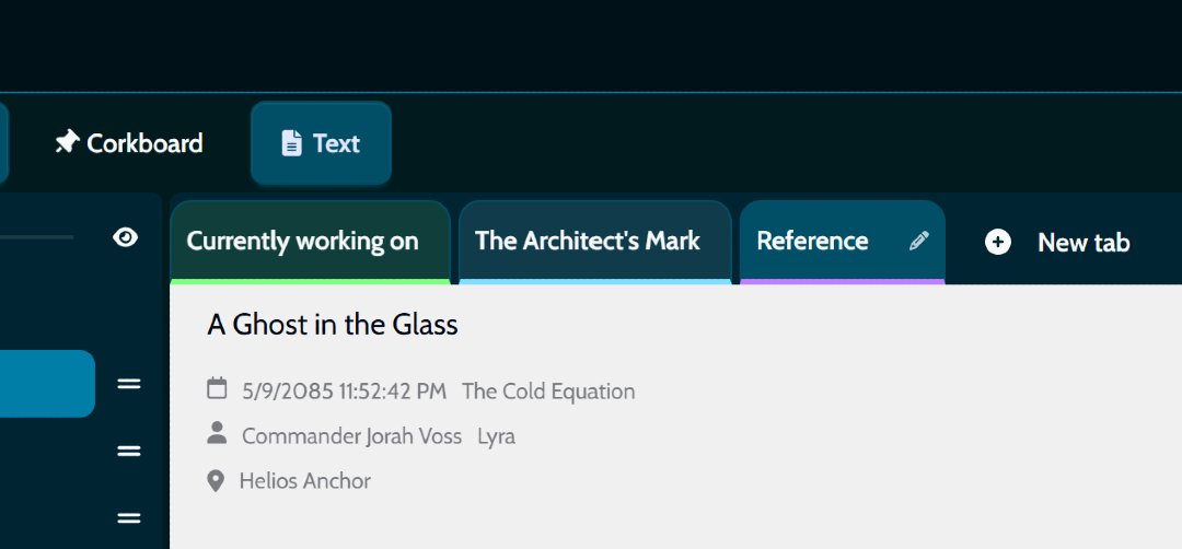 mystory_today's tweet image. 🎨 Big news for our writers! Colorful tabs are coming to MyStory.today this week in our upcoming update. Organize your story tabs with colors for quick identification and seamless workflow. Stay creative, stay organized! #writingapp #authorlife #writingtools