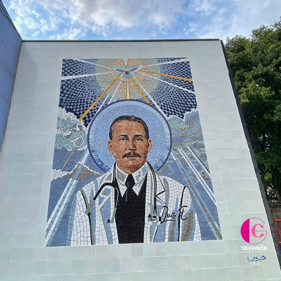 Hoy se celebra la fiesta litúrgica de San José Gregorio Hernández en Venezuela 🇻🇪 quien nació el 26 de octubre de 1864.

📍 Mural Colegio de Médicos y Monumento en Ejido, Mérida.