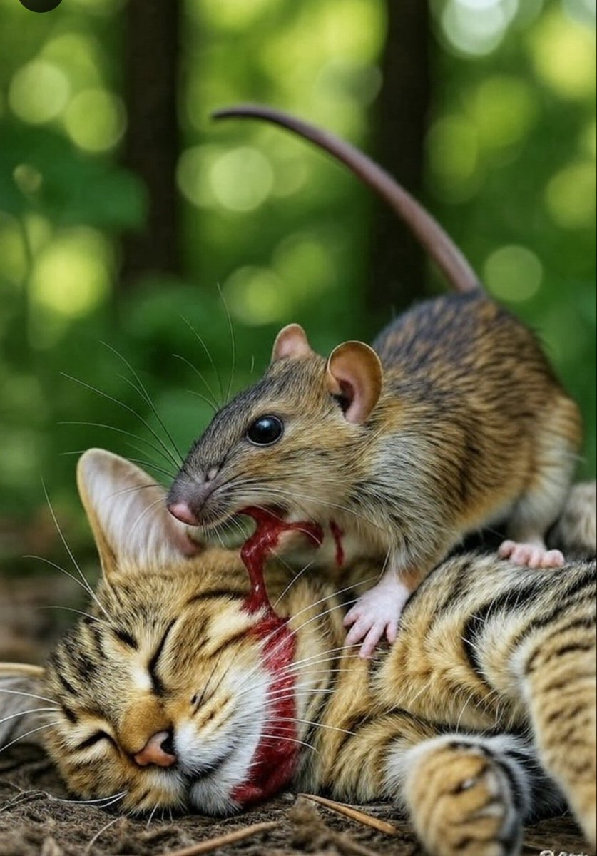 Er_AryanSinha's tweet photo. Duniya me ab sub kuj palatne laga hai

#animal #viral #rat https://t.co/5J8KzDC0Si