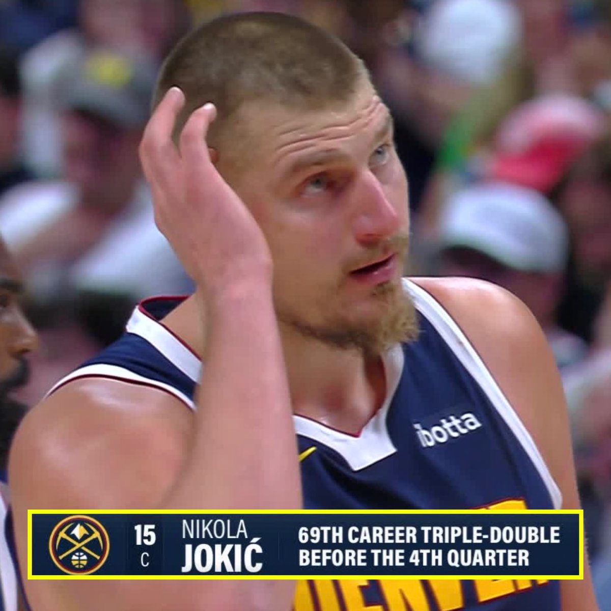 Jokic playing on rookie difficulty 😭🔥
