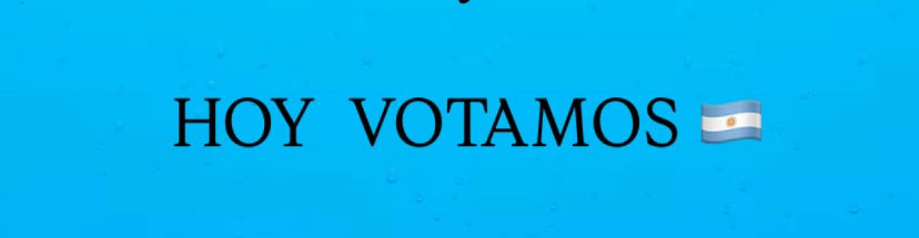 Por la Salud y Educación Públicas 
Por nuestra Ciencia 
Por las niñeces vulnerabilizadas
Los pacientes oncologicos , lxs jubiladxs y personas con discapacidades 
Los DDHH, la justicia social , la independencia económica, la soberanía 
#HoyVotamos