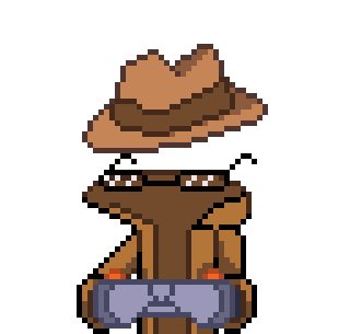HarbingerPixel's tweet photo. Day 25 of Pixeltober: Invisible man, Community reward: Bloody Footprint https://t.co/p6aRxVVCTs