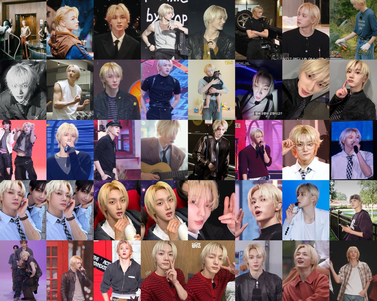 all these in just one week..