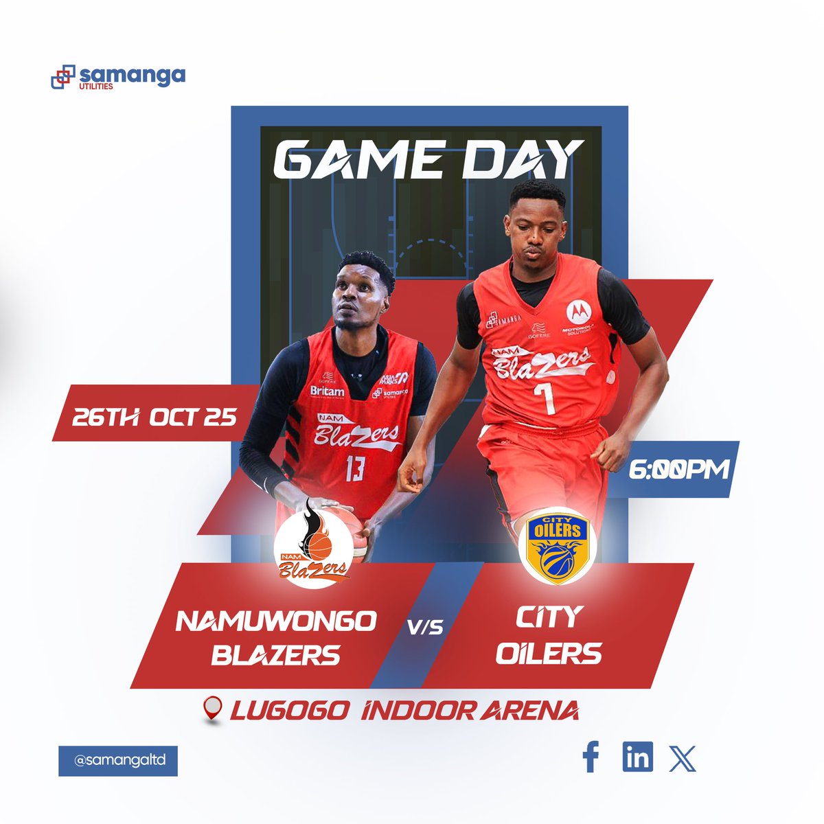Good luck, <a href="/Namblazers/">Namuwongo Blazers</a>! Let's get this win! 🔥
