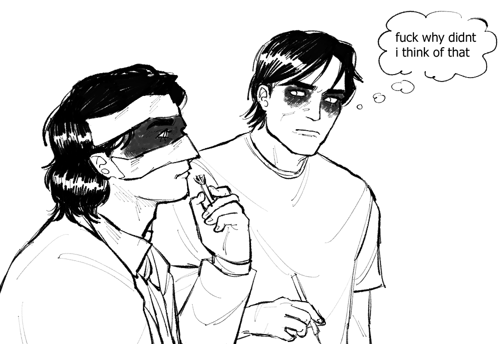 my two goats #mcr #brucewayne