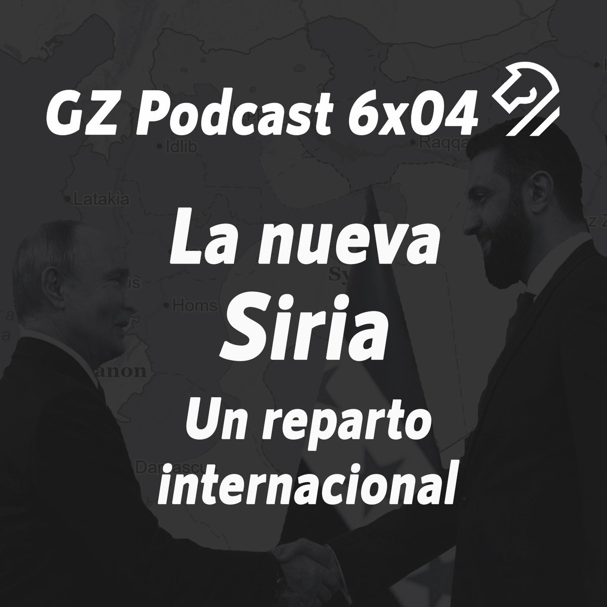 gz_podcast's tweet photo. Conversamos con el profesor hispano-sirio Pablo Sapag sobre los acontecimientos del ultimo año en Siria y Levante.
No te lo pierdas!

🟠https://t.co/iP6ZjNSvTg
🟢https://t.co/zz35ZoMpeW

Escucha, comparte, comenta y dale ❤️ https://t.co/mNXLaRWgW6