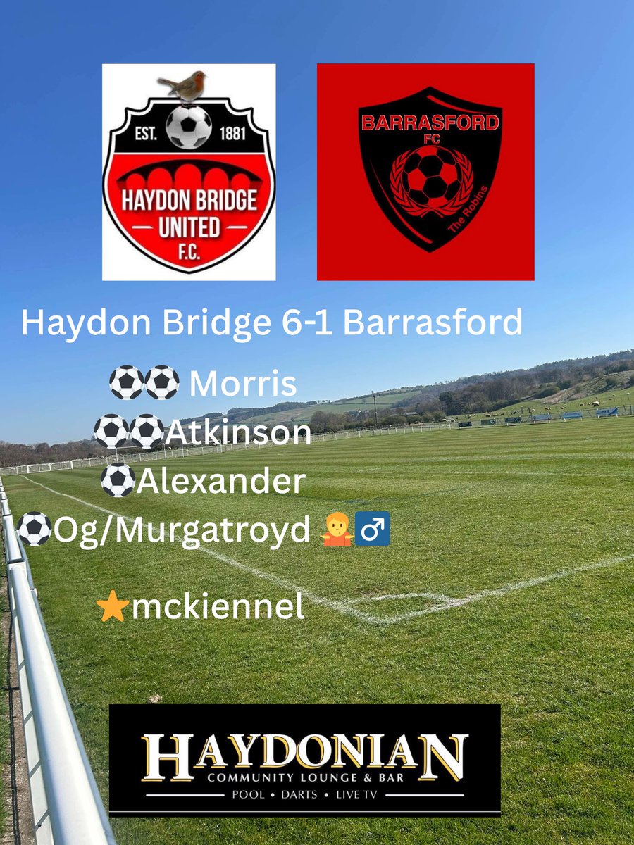 Haydon Bridge Social Club FC tweet media