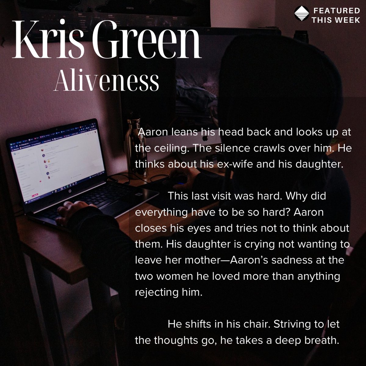 Read Kris Green’s story on Twenty-two Twenty-eight now.

twentytwotwentyeight.com/single-post/fi…

#publishing #supportartist #create #world #read #subscribe #submit #story #read #twentytwotwentyeight #story