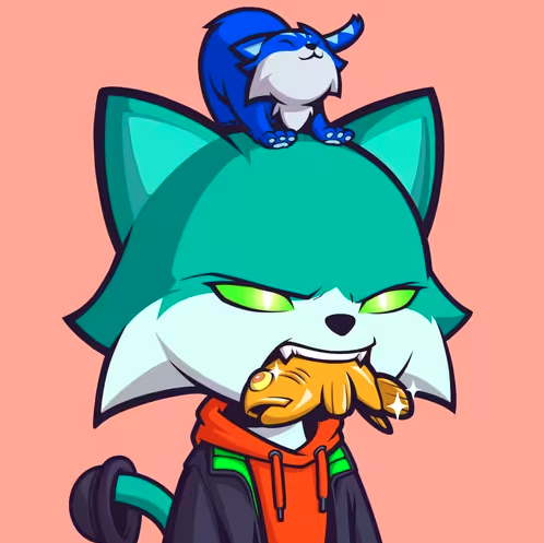 Day 11 of posting a $TOSHI NFToshi until the floor hits 1 ETH or I run out (4,989 days left) 😹.

Shoutout to whoever got this beauty at 0.0399 ETH. Though it was flipped soon after, people should stop dumping rares into floor bids 🥲