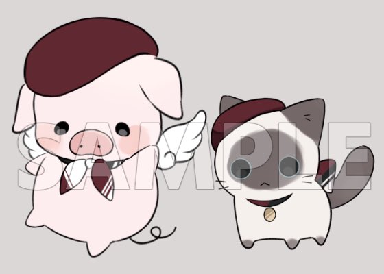 Hare_ta06's tweet image. ✧︎お仕事報告✧︎
このたび乙奈りの様(@ otona_rino )のキービジュアルと新衣装デザイン、旅のおとも達のスカウトなどなどを担当させていただきました⏳🏠
お披露目おめでとうございます🥳🐷🐱