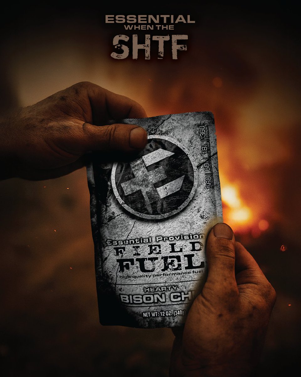 Essential_Prov's tweet image. When the SHTF

Essential for when the SHTF.
Sure, you could live on stale crackers and mystery meat from
1999... but why suffer twice?

Stock the good stuff.
Thrive don't just survive.
Hearty and built to last.
Eat like it's TEOTWAWKI...
Or like it's Tuesday.

#SHTFReady