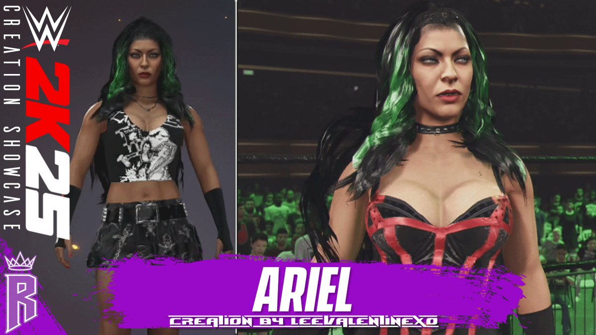 WWE 2K25 Creation Showcase: Ariel #WWE2K25 #Ariel

youtube.com/watch?v=75yErR…