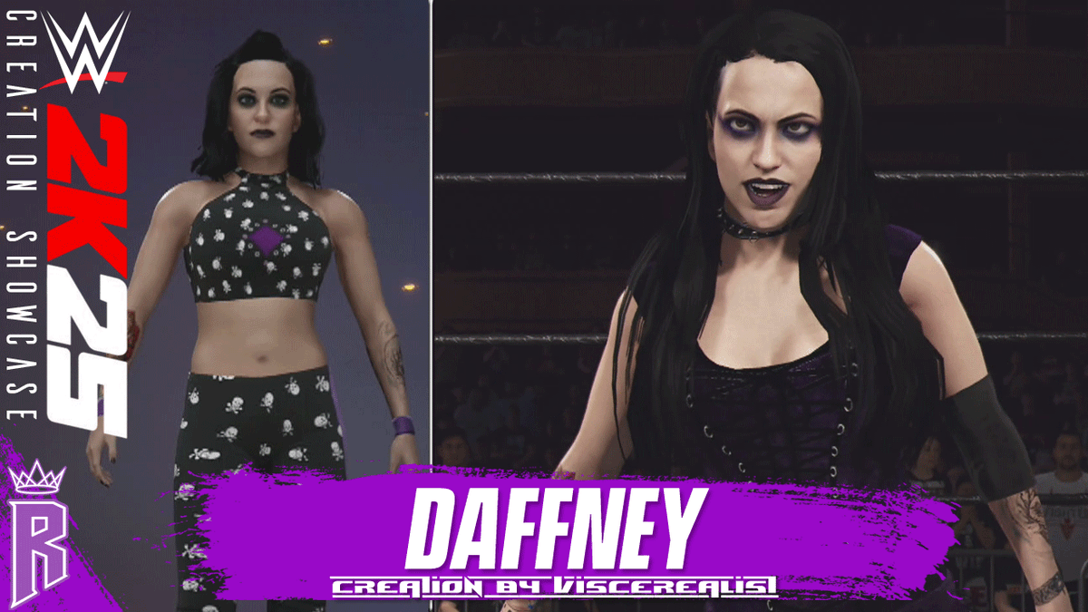 WWE 2K25 Creation Showcase: Daffney #WWE2K25 #Daffney

youtube.com/watch?v=7cWebZ…