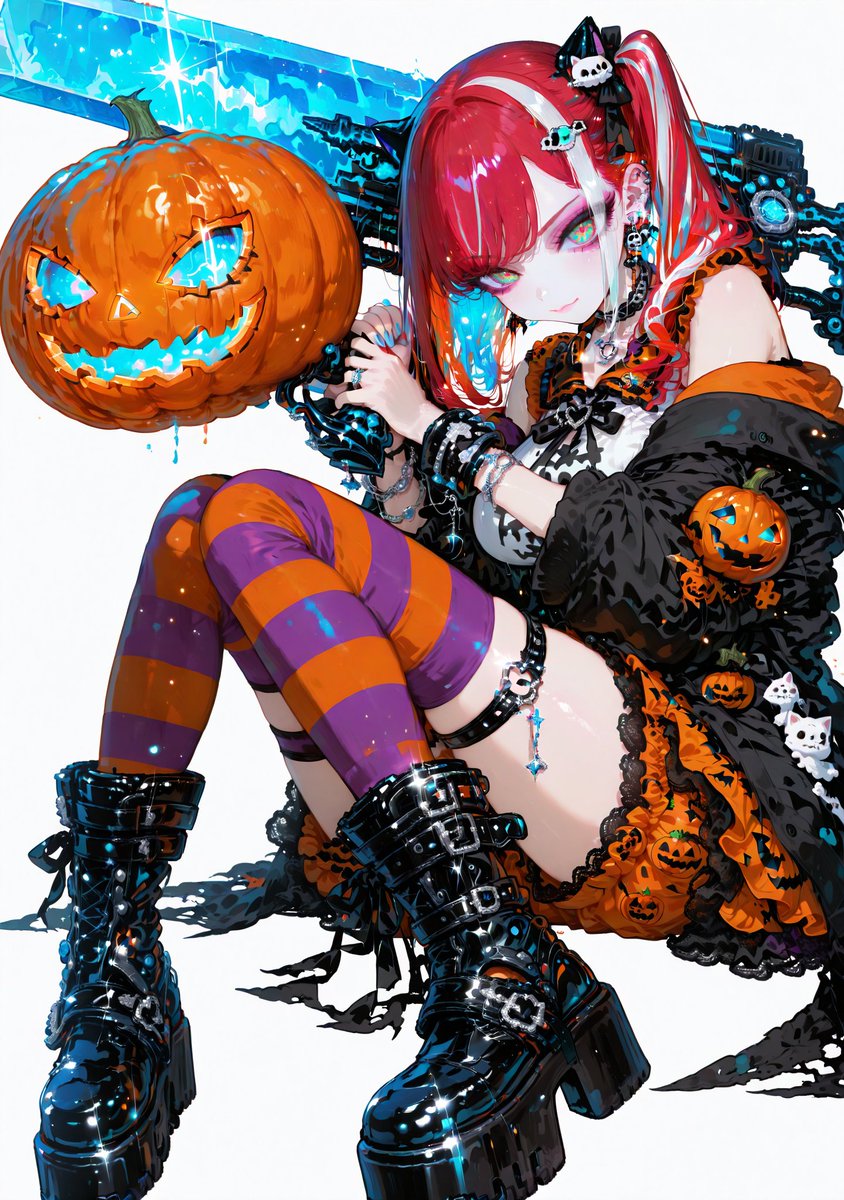 S*e様 ハロウィン 鬼っちイラスト アート 𣜿音サクヤ on X