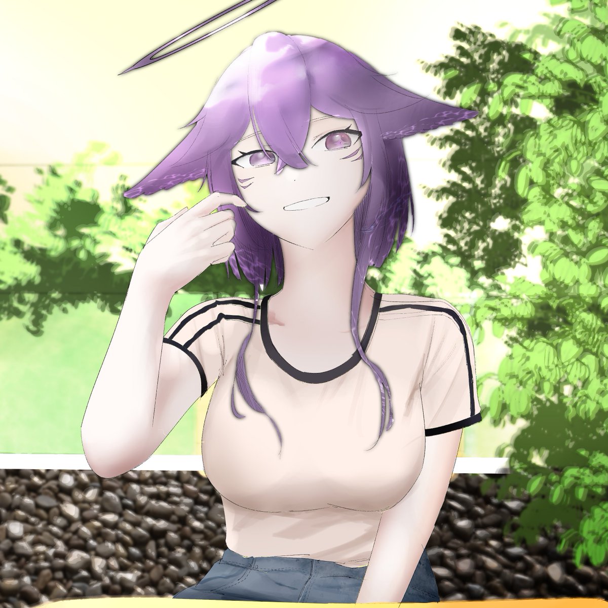 Nandeded's tweet photo. ono chat , she's cute https://t.co/BL7zcsyiQy