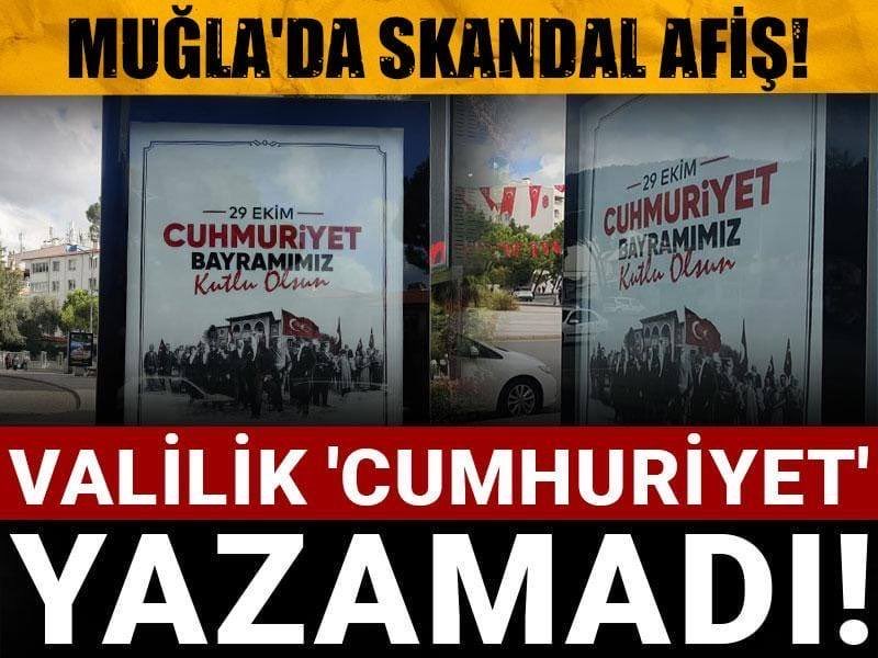 muratkecik's tweet photo. “Cuhmuriyet” mi?
Muğla Valiliği devleti değil, kendi cehaletini temsil etmiş!
Cumhuriyet’i kutlayacak seviyede bile değiller ama hâlâ koltuktalar.
Bu gaf değil, utançtır! 🇹🇷

Bu ülke böyle mi 102. yılına girecek?

#Cumhuriyet #Muğla #102Yıl #Liyakatsizlik #DevletCiddiyeti https://t.co/wCDLoClhJT