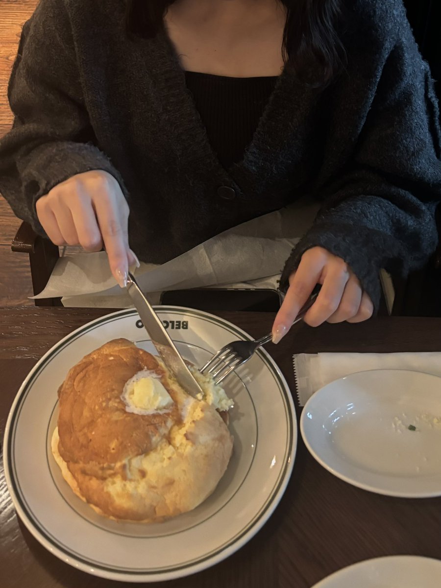 _yettocome___'s tweet image. フワッフワで美味しすぎた🥞