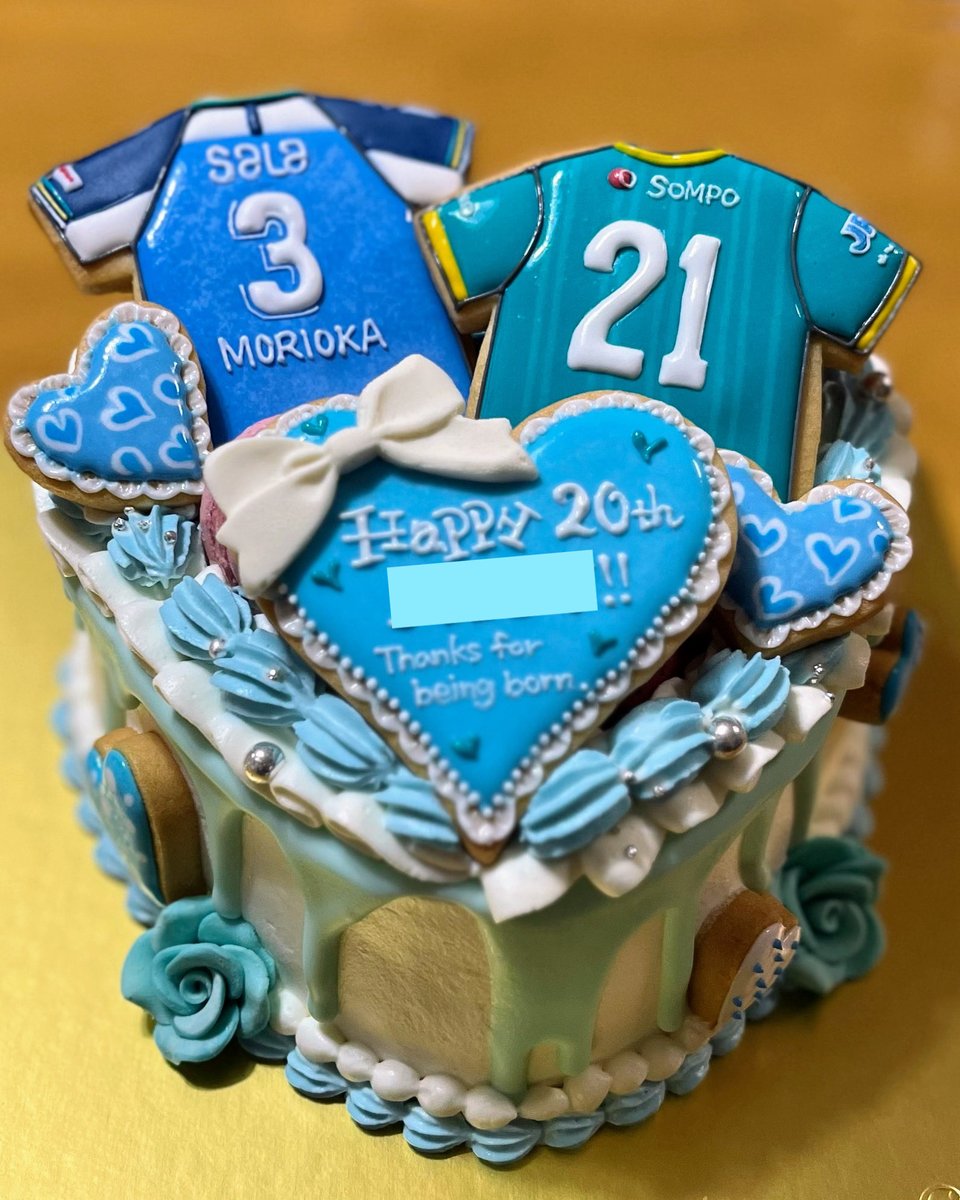 ma♪ページ♡まつかれ生誕祭ヒヨコ+LARMEケーキ ma♪ページ♡まつかれ