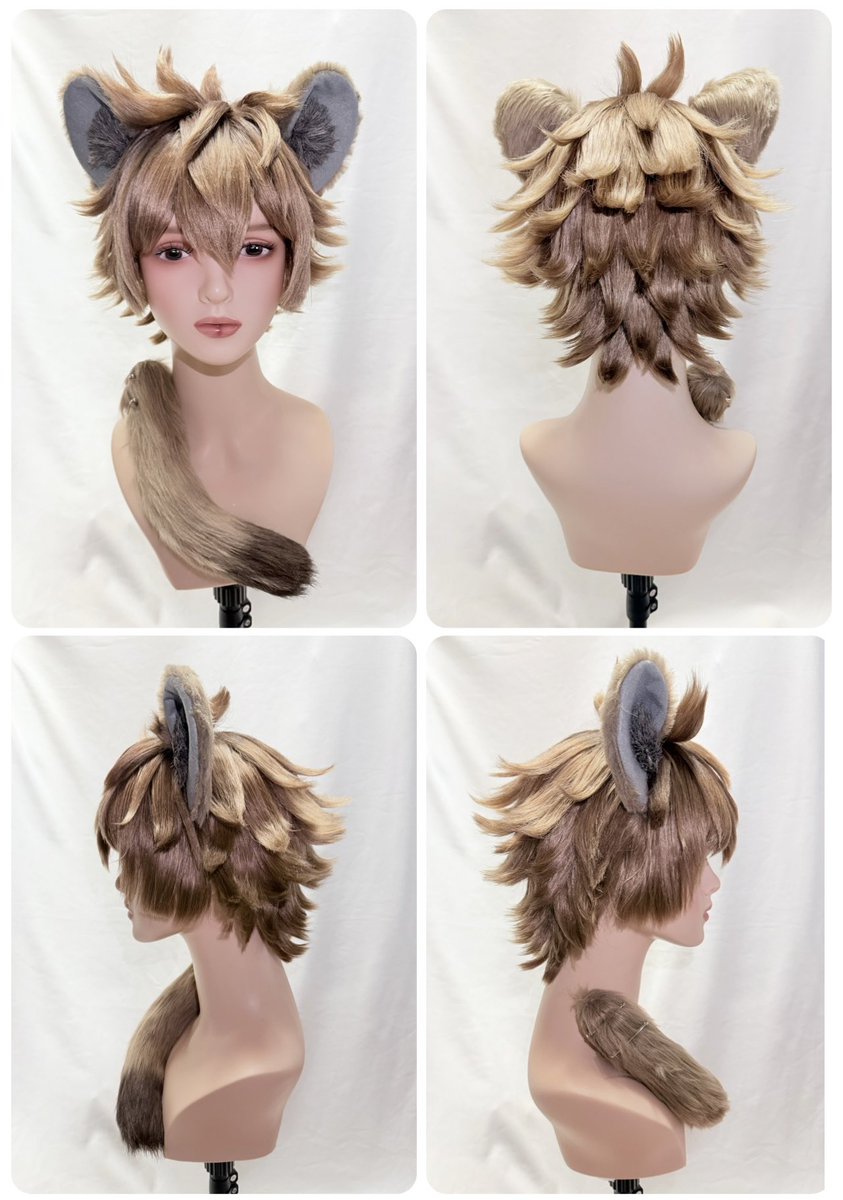 ꕤ︎︎·͜·オーダーいただきましたꕤ︎︎·͜·

✦・┈┈┈┈┈┈┈┈┈┈ ・✦

ツイステッドワンダーランド

ラギー・ブッチ

✦・┈┈┈┈┈┈┈┈┈┈ ・✦
耳と尻尾も作りました🐕 ͗ ͗

#KNCR_オーダー
 #ウィッグオーダー  #コスプレ
 #ウィッグ  #ツイステコス 
 #ラギーブッチ  #ラギー