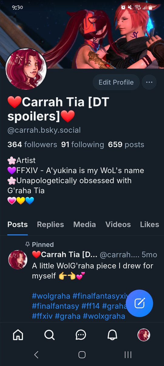 creative_carrah's tweet photo. This is also a reminder that I am /really/ not active here anymore. Find me on 💙☁️ https://t.co/irWm1qCbMG