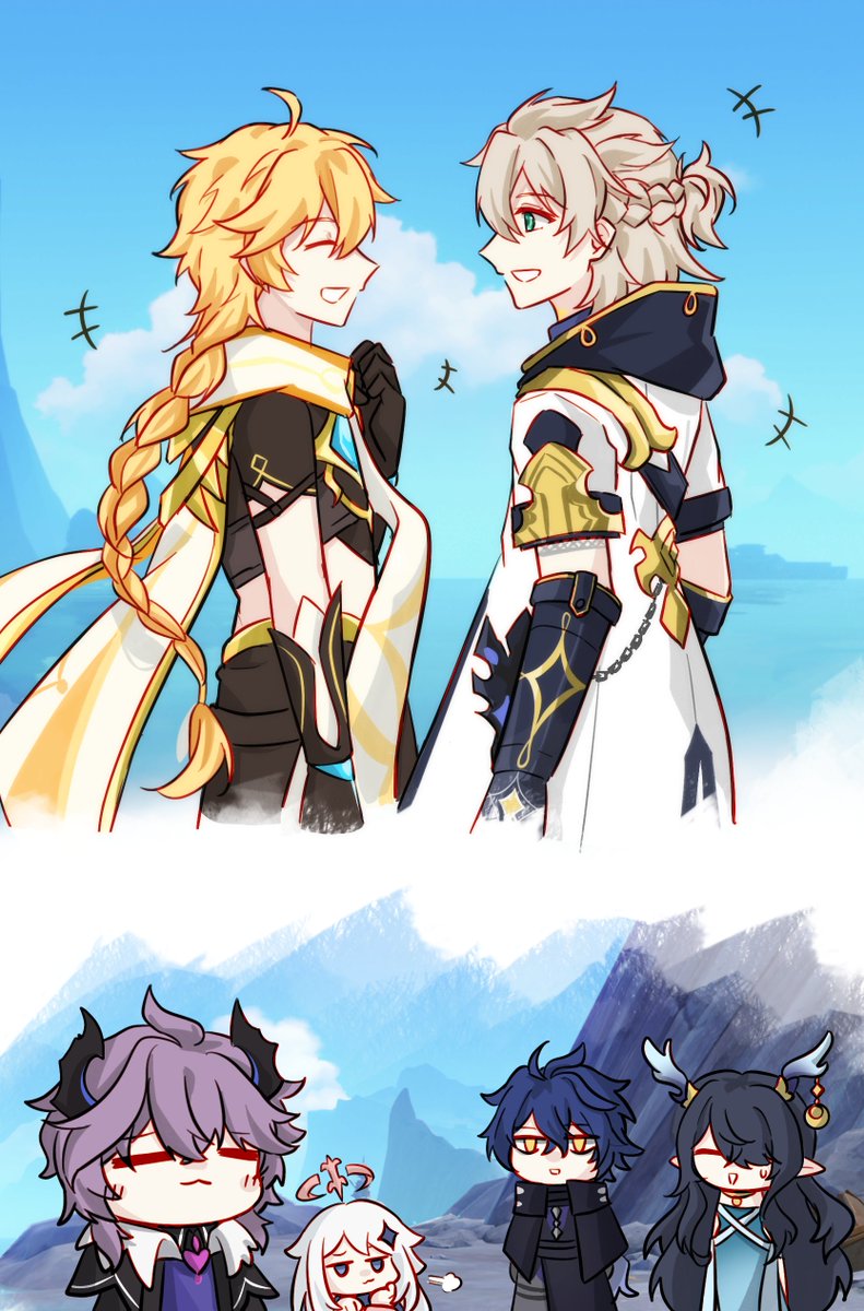 #GenshinImpact #albether #アル空 #垩空
#Aether #Albedo