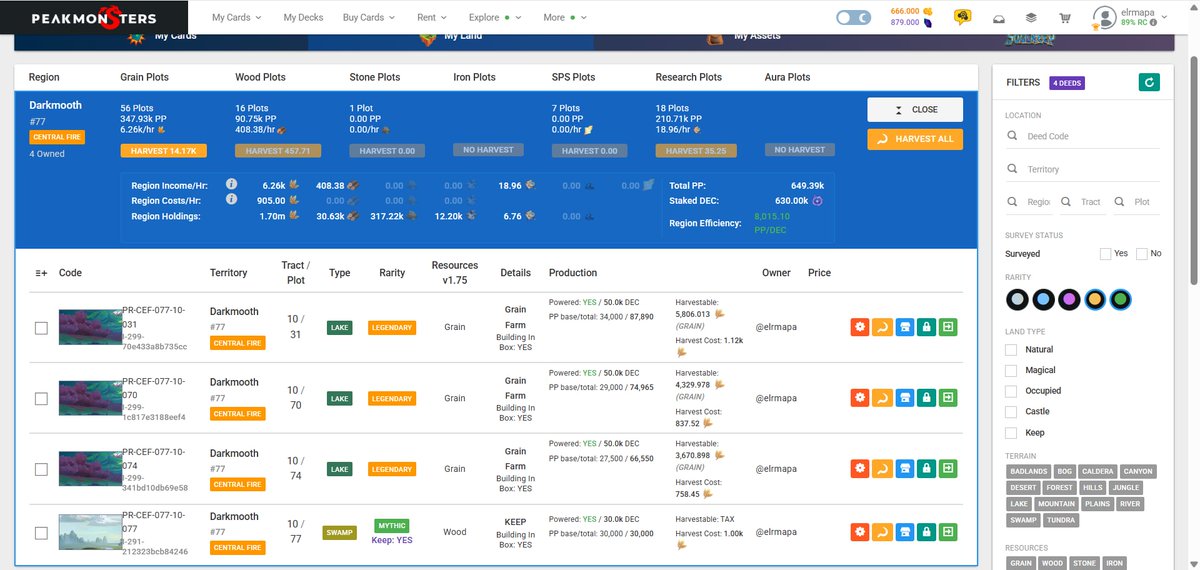Today is the day I activate land in 77-10. My own tract. Still can't believe it happen. 

Thanks to <a href="/theJedo/">Jedo</a> and <a href="/RobWilberg/">Rob Wilberg</a> for making it happen. 🔥