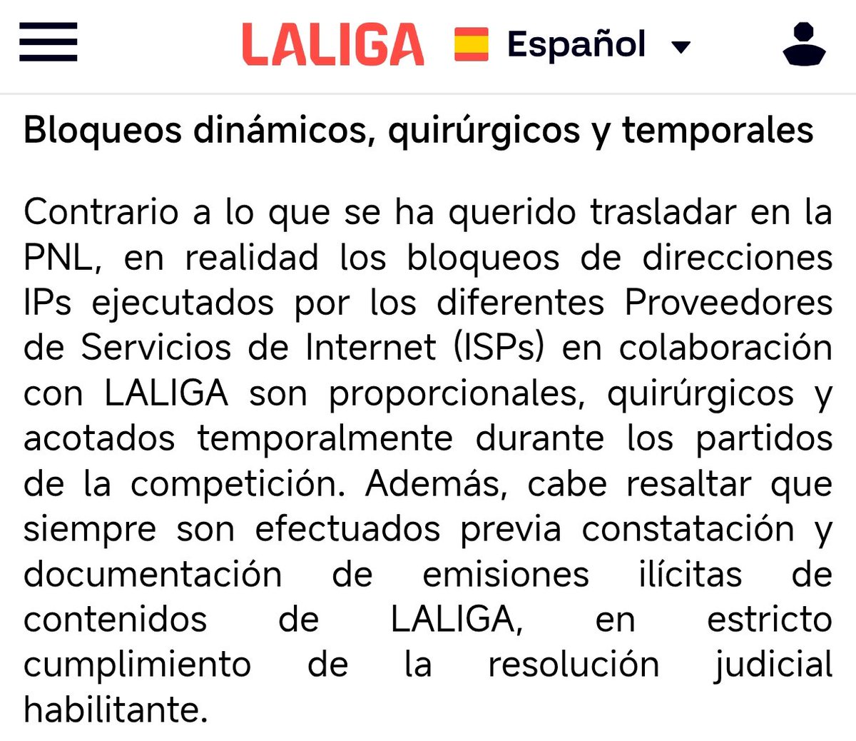 Killingmoooon's tweet image. Dicen defender derechos de PI pisoteando los de los demás, a sabiendas, mintiendo y con malas artes. Buenos no son. Tendremos un hayahora.cine/musica, porque ya han abierto la puerta. Los dominios e IPs que ordenan bloquear han de ser públicos. ¿Quién vigila la red?
#laligagate