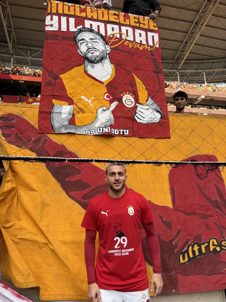 ultrAslan (@ultraslan) on Twitter photo MÜCADELEYE YILMADAN DEVAM! <a href="/Barisalperyilmz/">Barış Alper Yılmaz</a> MÜCADELEYE YILMADAN DEVAM! <a href="/Barisalperyilmz/">Barış Alper Yılmaz</a>