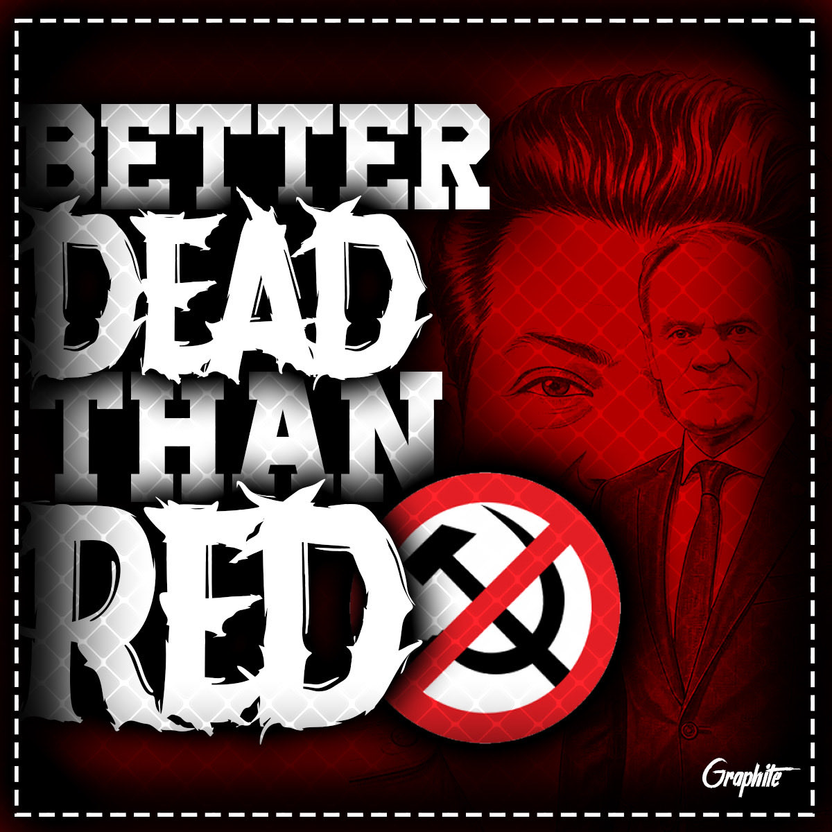 Graphite1X's tweet image. Spokojnej niedzieli rodacy!🇵🇱 Lepiej być martwym niż czerwonym ❌! Pozdrawiam was wszystkich serdecznie 💪🏼 #Polska #GrafikaPatriotyczna