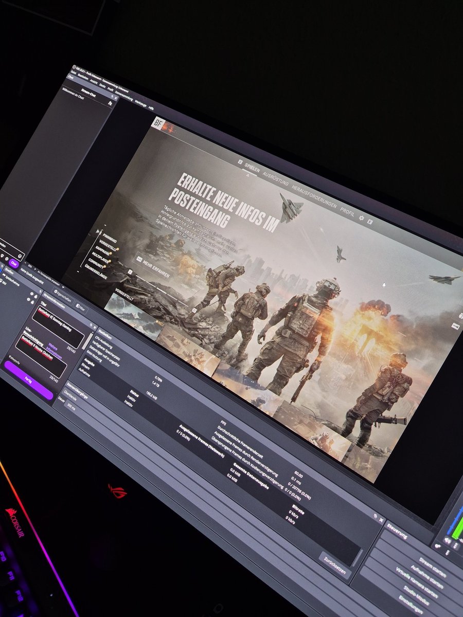 CSGOdevalter's tweet image. Live mit Battlefield 6
Twitch.tv/devalter