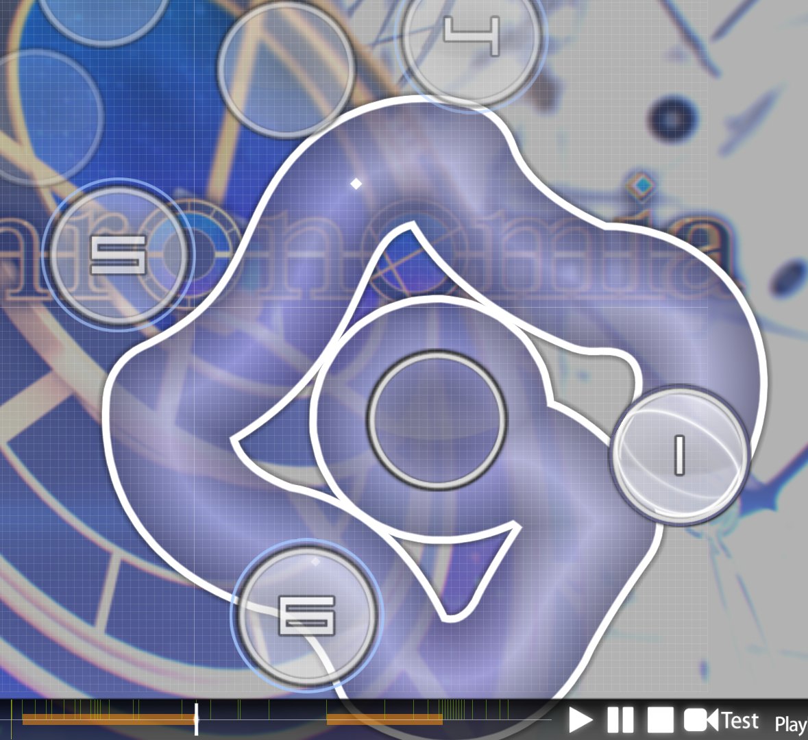 Flower_mapping's tweet image. Although I claimed this slider was inspired by a Destiny 2 ghost, in fact not even a single ghost shell has this shape. Maybe it&apos;s because it&apos;s difficult to make speaking animation for such an asymmetrical layout.