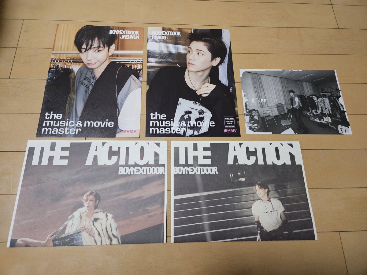 BOYNEXTDOOR ボイネク the action タワレコポスター　イハン BOYNEXTDOOR ボイネク the action タワレコポスター イハン