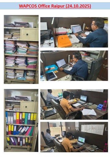 wapcosofficials's tweet image. @DoWRRDGR_MoJS @NPCCOfficial  #WAPCOS #SwachhataHiSeva #SpecialCampaign5_0 #SwachhBharat #CleanIndiaGreenIndia #Sustainability #Environment #CleanlinessDrive #TeamWAPCOS #GoGreen #Raipur #WorkplaceCleanliness