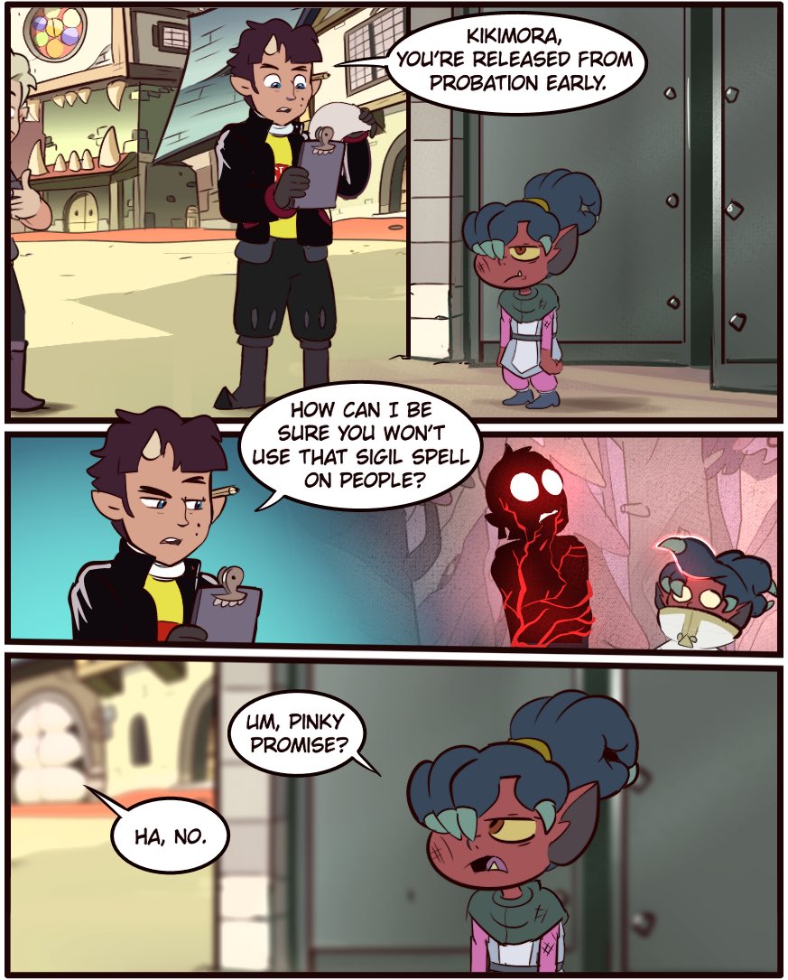 MoringmarkMark's tweet photo. On Probation #TheOwlHouse #toh https://t.co/9rJkKAzoOi