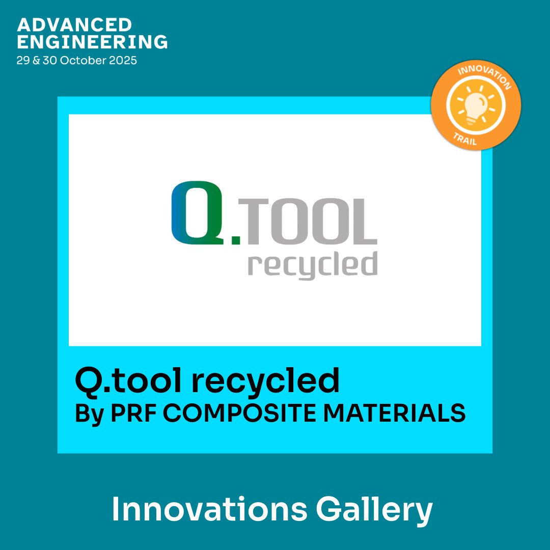 advancedenguk's tweet image. 🚨 Innovation spotlight

PRF COMPOSITE MATERIALS for their Q.tool recycled

Q.tool recycled retains all the benefits of our original Q.tool, with improved sustainability

Don&apos;t miss out register as a visitor today: register.visitcloud.com/survey/2ehz86m…