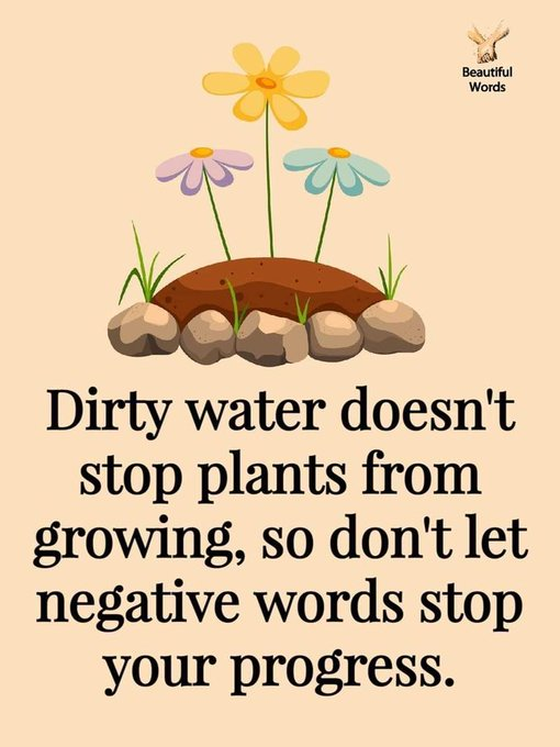 MentalHealthMO's tweet image. Negativity can&apos;t block what is meant to grow!
#StayRooted
#BelieveInYou