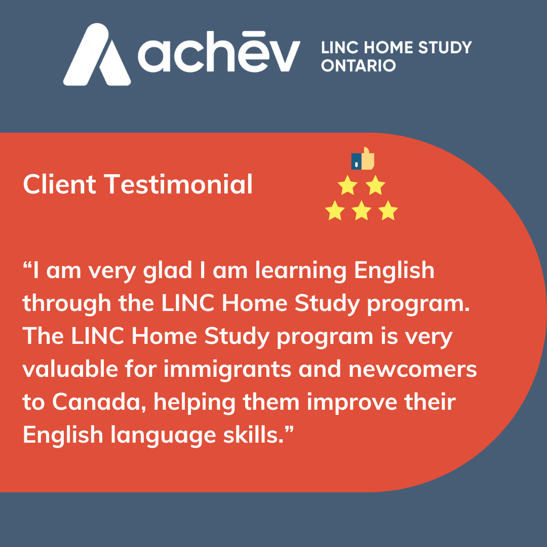 LINCHomeStudy's tweet photo. We are so happy to share a testimonial submitted by one of our LINC Home Study clients.
#LINC_Home_Study_Ontario
#LINC_Program
#Client_Testimonial https://t.co/UV6QJmHYxm