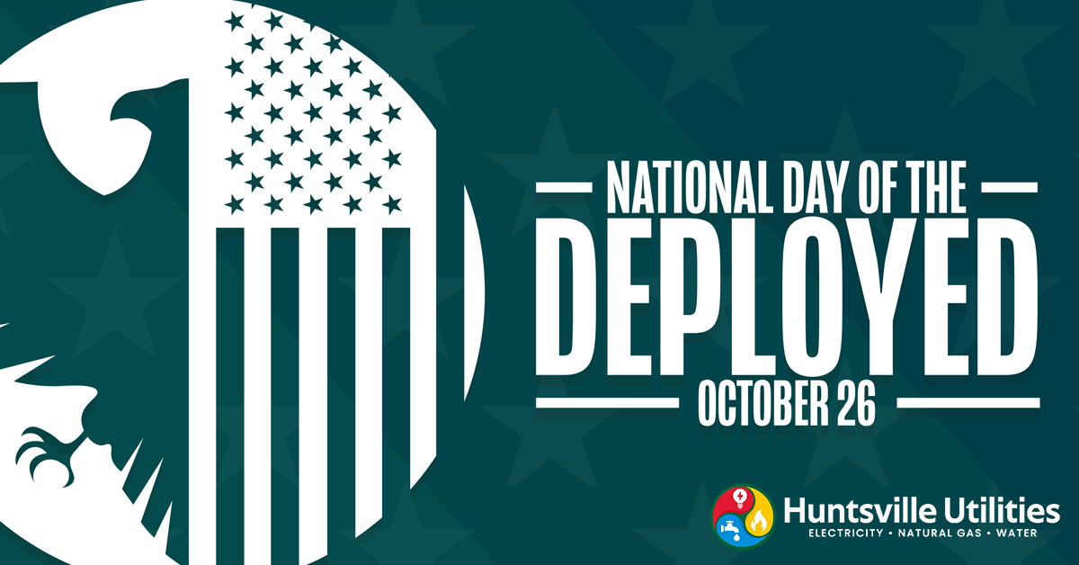 Today is the #NationalDayoftheDeployed, when we honor the brave service members who have been deployed, are currently deployed, or will be deployed in service to our country. We appreciate and respect the immense sacrifices they and their families make to protect our freedoms.