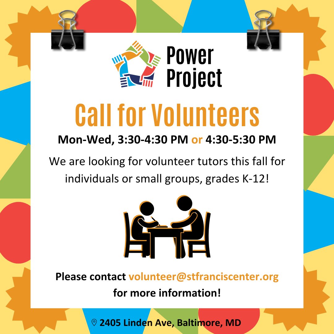 St. Francis Neighborhood Center tweet media