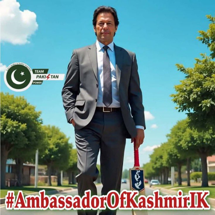 I <a href="/2_saddu/">Dr. Sadaf ᵖᵃᵏᵖᵒʷᵉʳ</a> believe Imran Khan’s leadership brought moral clarity to the Kashmir cause. His voice reminded humanity that justice is worth every sacrifice.

#AmbassadorofKashmirIK
<a href="/TeamPakPower/">Team Pakistan Power</a>
<a href="/hasinaIK92/">HASINA</a> <a href="/ISHTIAQCH76262/">Ishtiaq CH</a> <a href="/Mohamme86350809/">ch Aslam PTI🥀🥀❣️❣️</a> <a href="/Ch_Haseb550/">Ch Haseeb</a> <a href="/Iqb9786/">ℨ𝔢𝔢𝔰𝔥𝔞𝔫 𝔦𝔮𝔟𝔞𝔩 𝔥𝔲𝔰𝔰𝔞𝔦𝔫</a> <a href="/AntalHyat_/">عالم آرا</a> <a href="/1_saddu/">Dr. Sadaf 🌍</a>