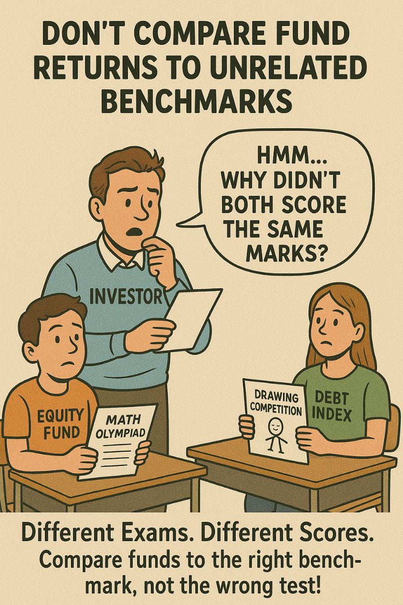 Don’t compare fund returns to unrelated benchmarks. Context matters more than numbers alone.
 Are your fund posts showing the full picture?
 Try ComplyMitra for a quick content check.

#ComplianceMatters #DoItRight