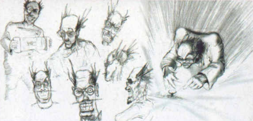 dart_emugamer's tweet image. Diving into the surreal world of MDK! 🚀 Found this stunning concept art in an old magazine.
From the crazy sketches of Dr. Fluke Hawkins to the early 3D models of enemies. This game was way ahead of its time with its style, humor, and sniper mode. A legend from Shiny!
#MDK #PS1