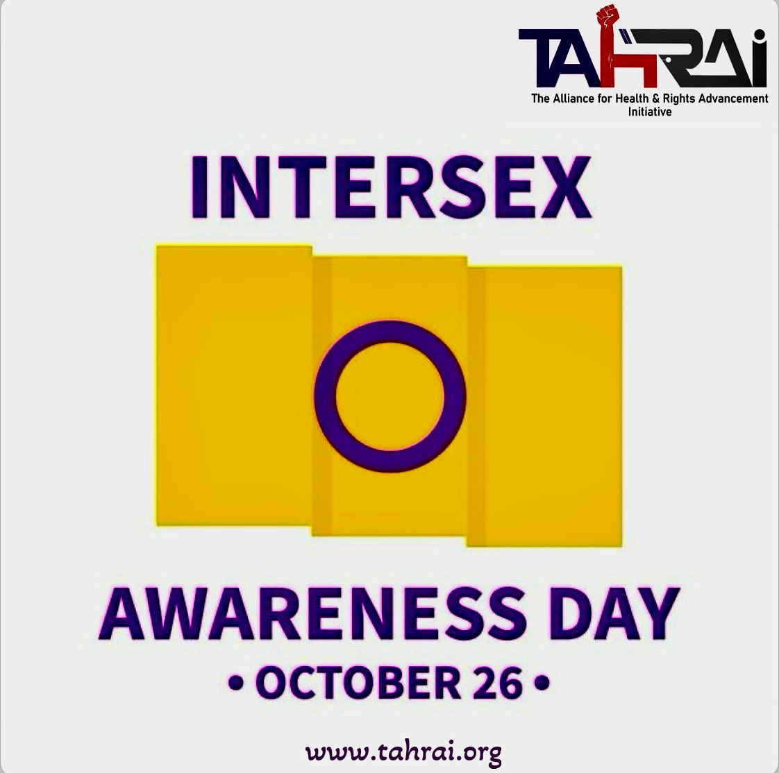 Tahrai_Nigeria's tweet image. Intersex Awareness Day 2025 💛💜
Theme: “Our Power: Affirming, Rooted, and Rising”

Today we celebrate intersex strength, visibility &amp;amp; pride.
Affirming identity, rooted in community, rising for equality.

#IntersexAwarenessDay #IAD2025 #IntersexRights