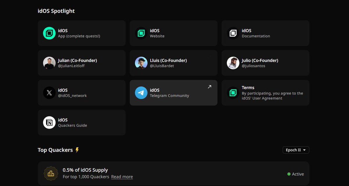 Rjprachi1's tweet photo. Join @wallchain x @idOS_network 
Leaderboard and start posting content on X.
@idOS_network just leveled up reward pool boosted from 0.8% to 1% of supply! 

Top 500: same rewards 
Ranks 501–1000: now earn extra 0.1% per epoch every quacker counts. https://t.co/bcEJEDo1l3