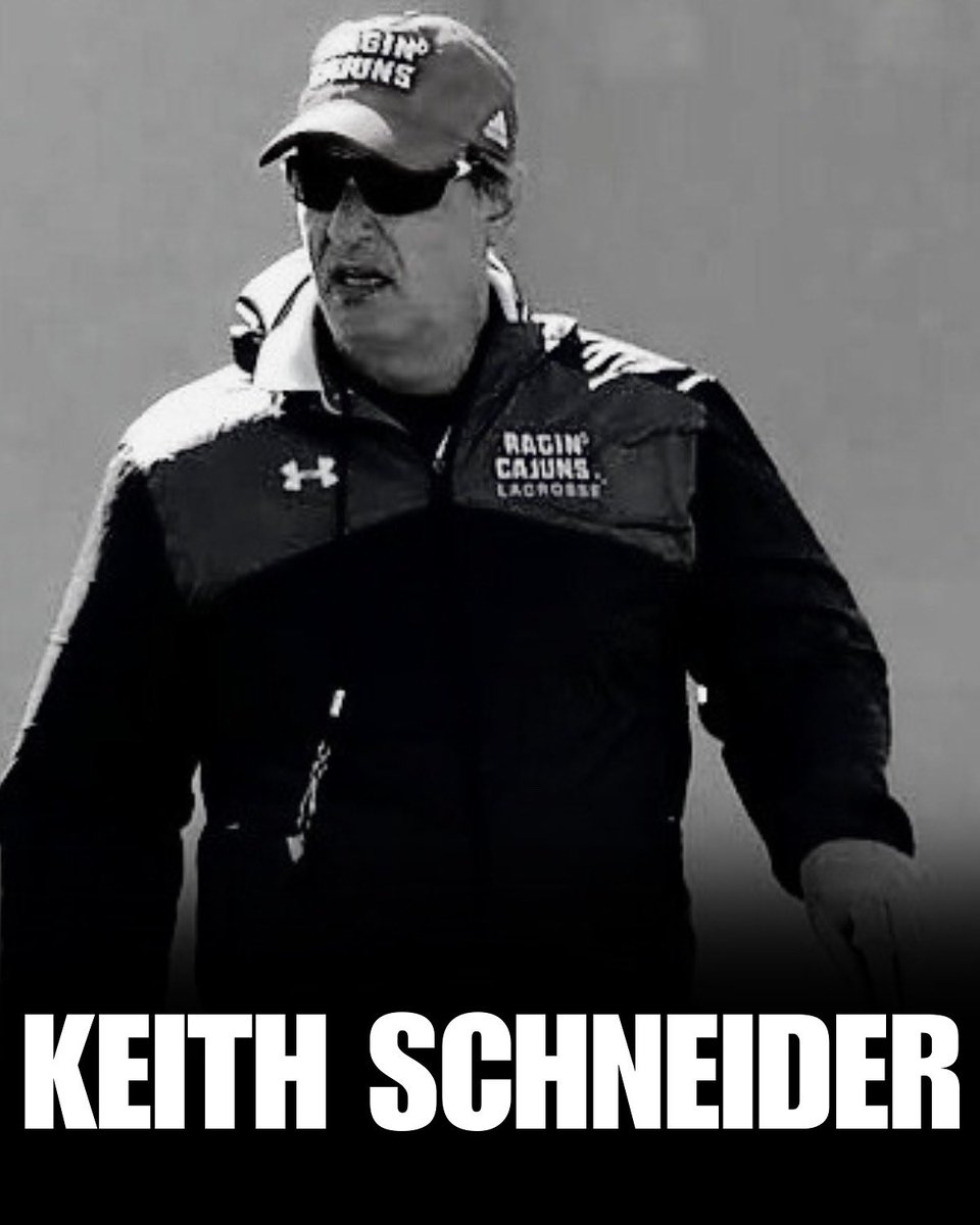 We are deeply saddened to learn about the passing of Louisiana Lafayette Head Coach Keith Schneider

He co-founded the Lafayette Lacrosse League and volunteered countless hours of his own time to teach thousands of kids across the Acadiana region the sport of lacrosse.