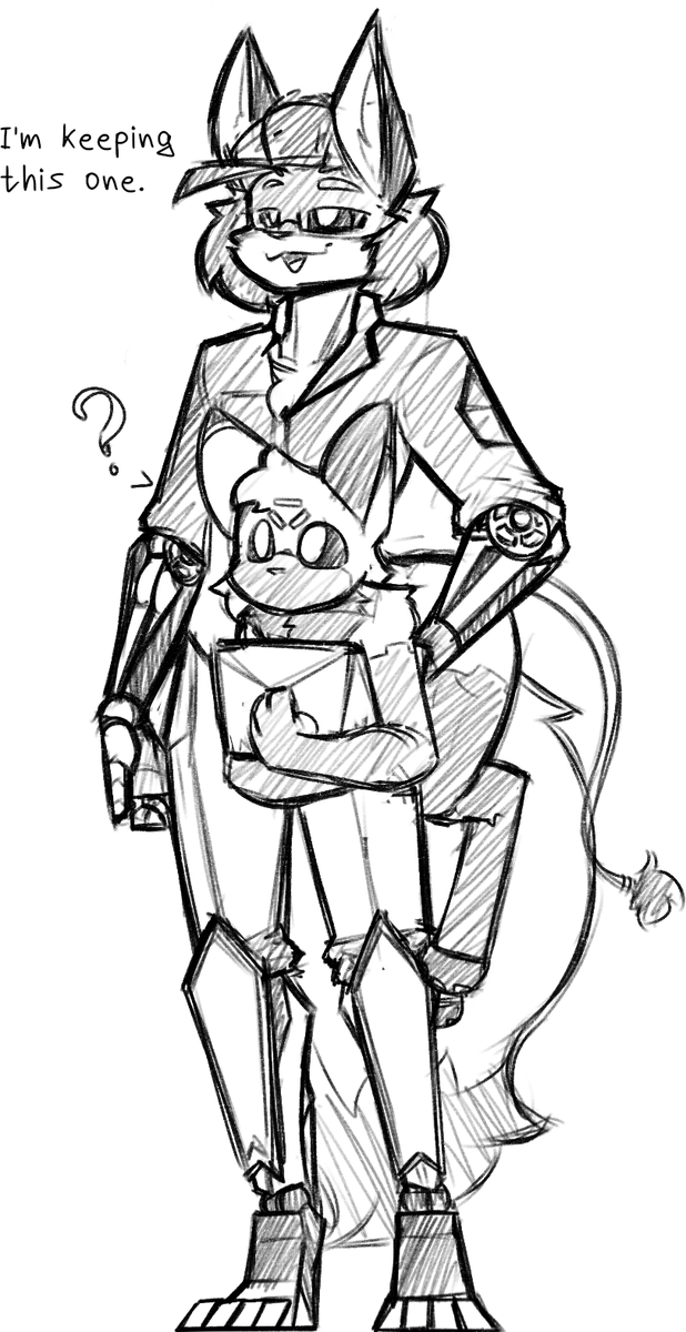 JeronmuhAD's tweet photo. CyberJero's new kibber friend :)
C0mm and cute delivery cat bot Stellar are @wormano_'s https://t.co/Xhme6KPjbv