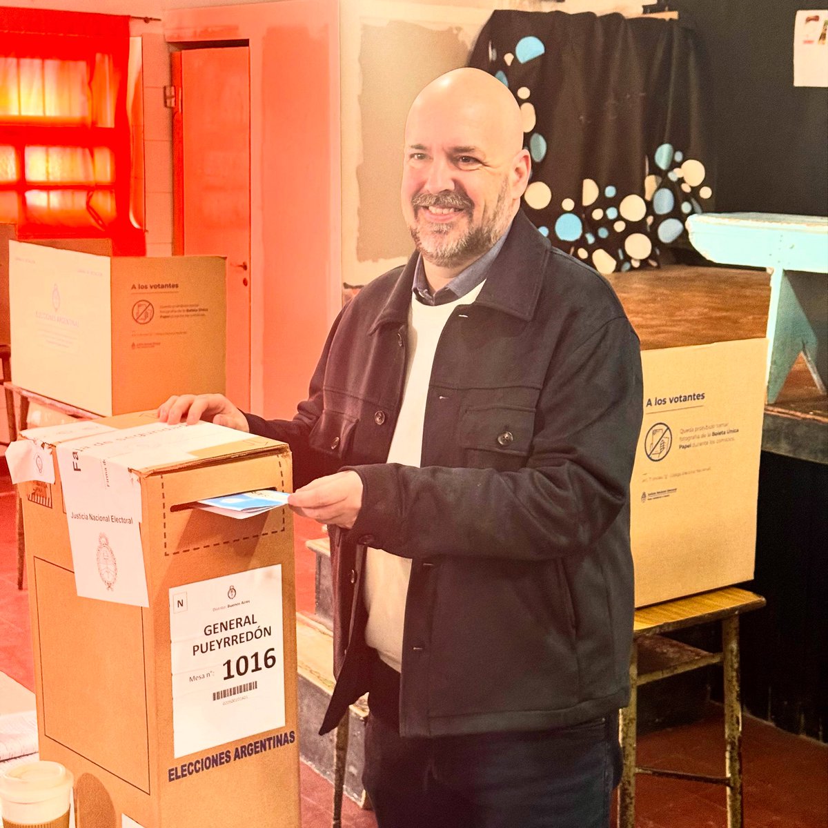 Ya voté por mi familia, por mi país y por todos los que soñamos con ver a la Argentina grande otra vez. 🇦🇷